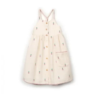 Vestido piñas malva - PLAY UP