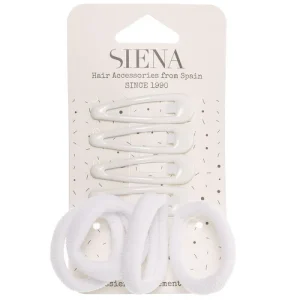 Pack 4 clips + 4 coleteros color Siena