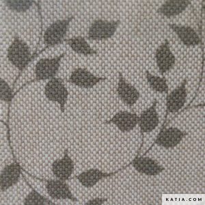 Tela por metros Katia RCNP7 Recycled Canvas Print Summer Dinner Leaves