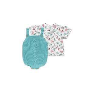Conjunto Niño Peto Punto Rombos Camisa Elefantes Juliana 24201