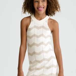 Vestido tricot zig zag 06907-064