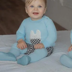 Conjunto bebe niño azul Miranda 0049