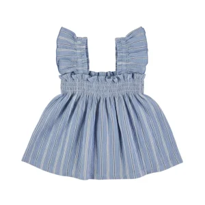 Blusa Tirantes a rayas Blue -TINY FISH