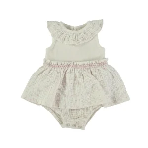 Vestido ranita Flores  Cherry-TINY FISH