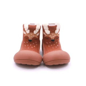 Zapatos primeros pasos  ZOOTOPIA DEER BROWN - ATTIPAS