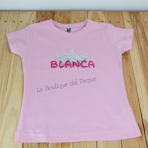 Camiseta Corona Lentejuelas
