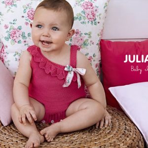 Pelele Niña Punto Tirantes Lazo Juliana J7142