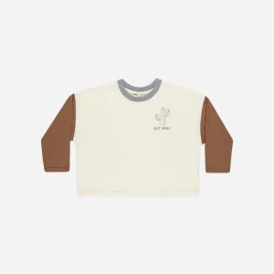 Camiseta manga larga Color Block Cactus - RYLEE + CRU