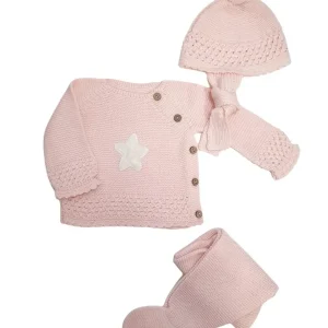 Conjunto 3P morning star rosa