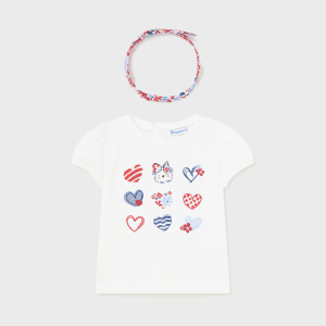 Camiseta con diadema