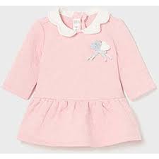 VESTIDO EFECTO ACOLCHADO RECIEN NACIDO 2839