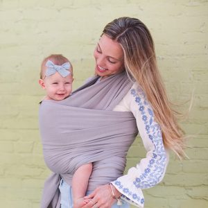 Fular elástico Boba Wrap Serenity Light Grey