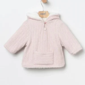Chaquete bebe rosa 70017