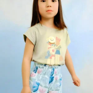 Pantalón corto flores