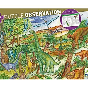 Puzle observació Dinosaures Djeco